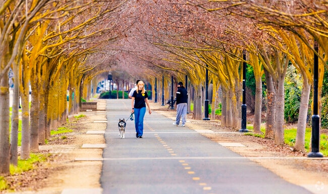 Walk the Virginia Corridor Trail in Aurora Modesto, Ca.