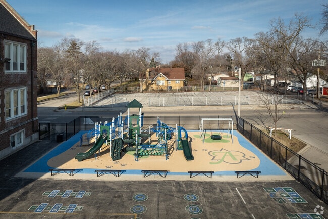 St. Anastasia School in Waukegan serves grades PK, K-8.