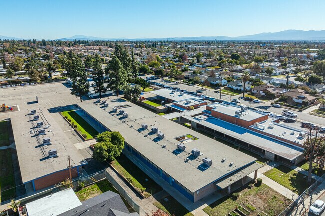 Harrison Elementary School scores a C+ on Niche.