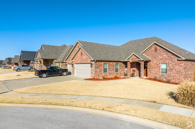 Newer subdivisions are being built in Tontitown were the homes sit closer together.