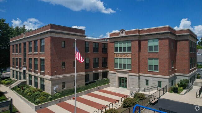 Test scores at Clinton Elementary School are above average for Ohio.