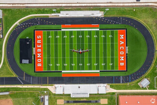 Macomb Senior High is home of the Bombers.