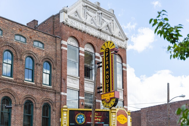 Near Gratz Park, the Lexington Opera House is a premier performing arts center in the region.