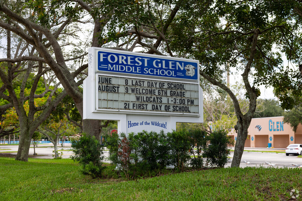 Students prepare for the future at the Forest Glen Middle School.