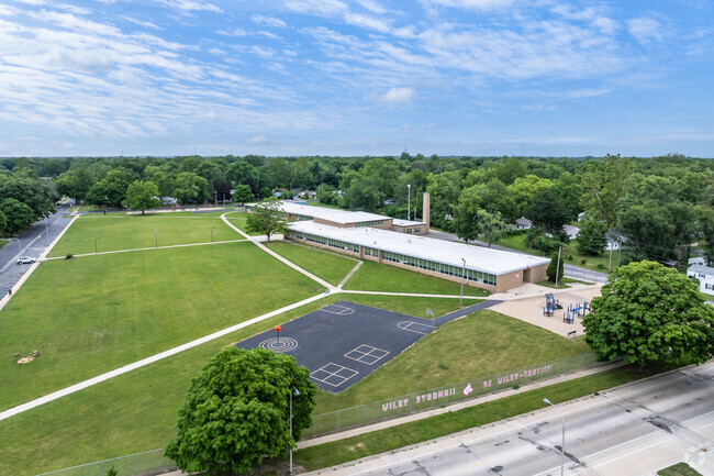 Wiley Elementary School has plenty of green space for kids to run and play.