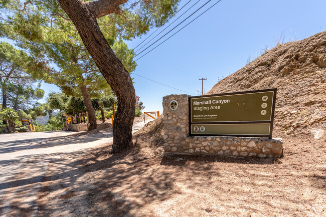 Marshal Canyon in North La Verne offers stunning views and a range of hiking and biking trails.