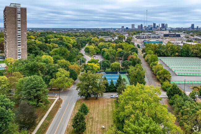 McKinley Field is located along Goodale Boulevard in Grandview Heights.