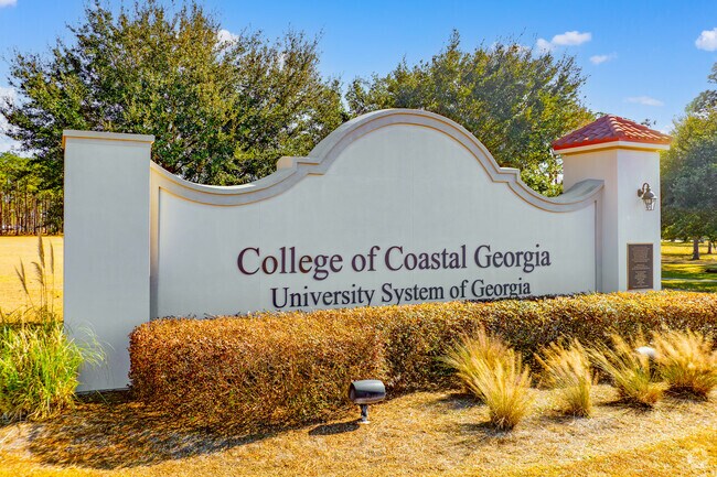 The College of Coastal Georgia campus, a cornerstone of education in Brunswick.