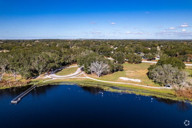 Prairie Lake Park offers residents opportunities to walk, fish, play, and explore.