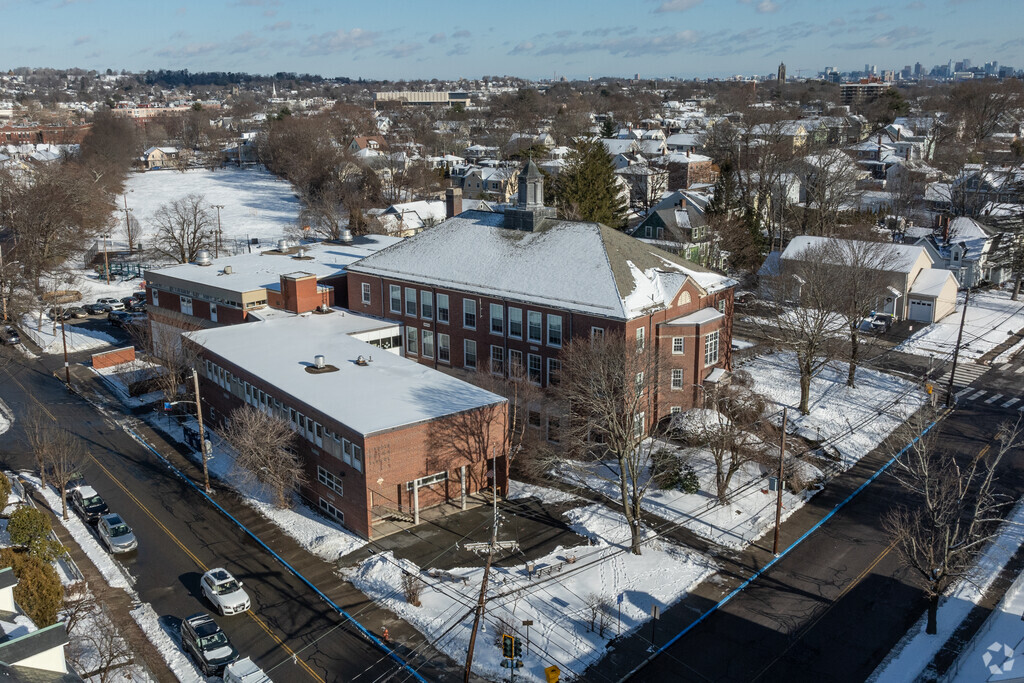 The Lincoln-Eliot Elementary School in Newton serves students in grades K-5.