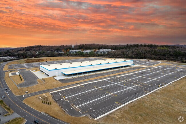 The newly completed Amazon Fulfillment Center was big news for the Alice Bell neighborhood.