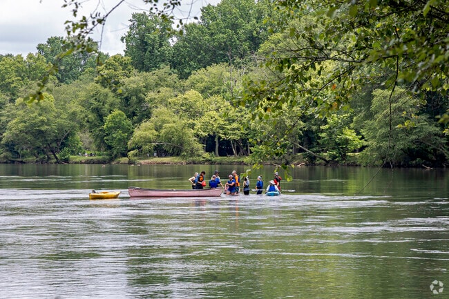 The Chattahoochie River is plays a big part of life in the Riverside community.