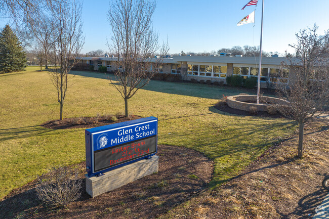 Courses in Reading, Writing, and Literature are available at Glen Crest Middle School.