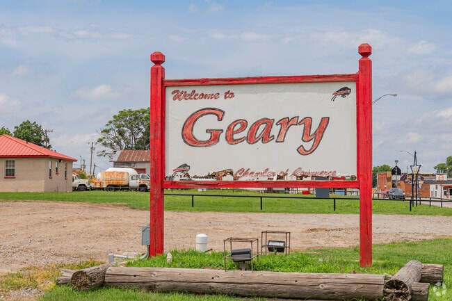 Geary grew into a quiet, rural town known for agriculture and local life.