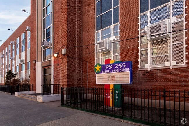 P.S. 255 The Barbara Reing School is a large school in Homecrest.
