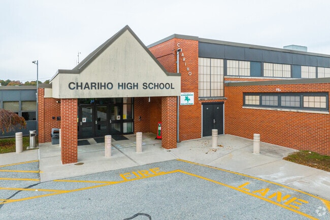 Richmond’s Chariho High School earns a niche grade of B- with a 12:1 student-teacher ratio.