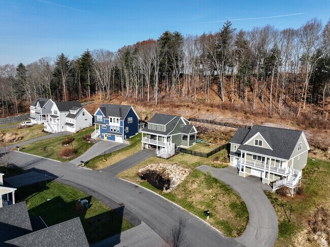 South Berwick has newer homes as well as historic homes.