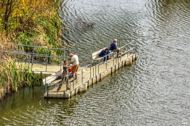 Scott County Park in Northeast Georgetown boasts a fishing dock.