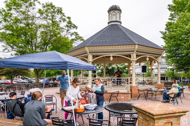 Many folks bring picnic's or get food from the local restaurants for Music in the Village,