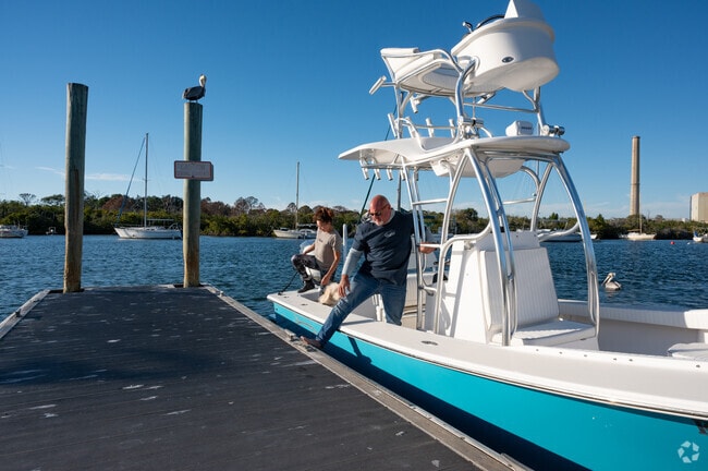 Anclote River Park offers boat ramps just a step away from the Gulf of Mexico.