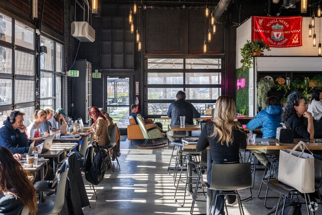 Just a few blocks south of Chaffee Park you can find The Radiator in Sunnyside, a local cafe.