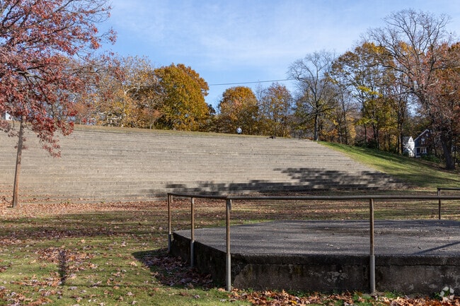 An amphitheater at Cold Spring Park in North End.