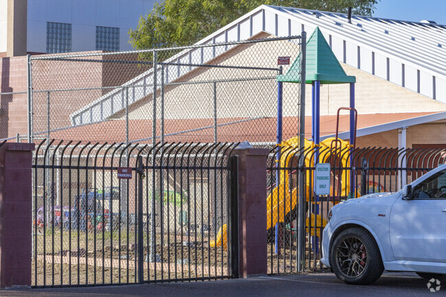 Academia Del Pueblo is located south of downtown Phoenix, just off of I-17.