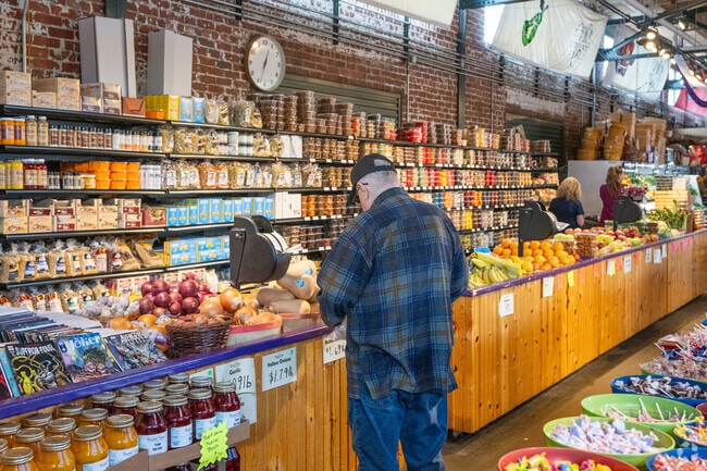 The Capitol Market in downtown Charleston offers a farmers market, fresh produce and retail.
