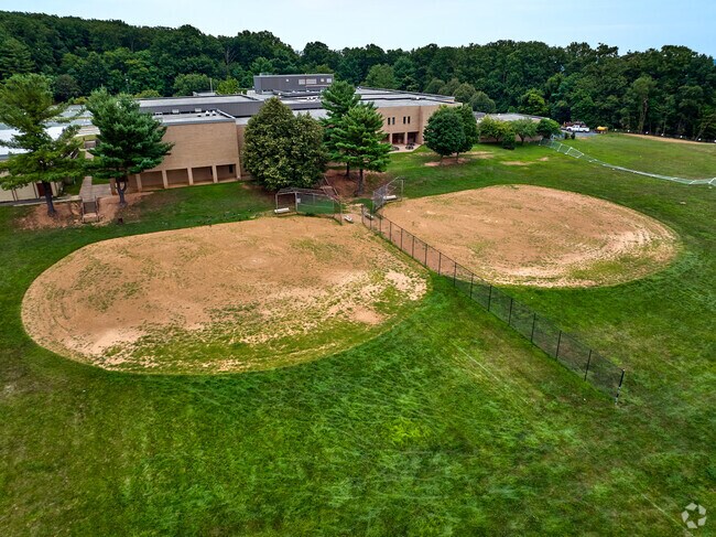 There are multiple baseball fields to utilize at Neelsville Middle in Germantown.