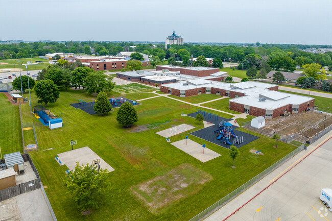 Anderson Elementary School Aerial
