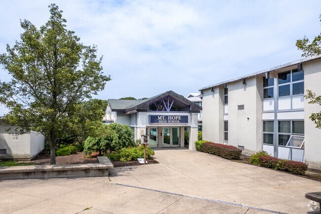 Mt. Hope High School serves older Coggeshall students.