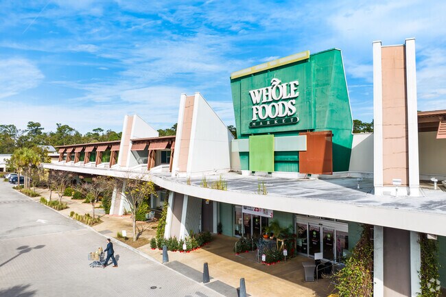 Many residents pick up fresh produce and groceries at Whole Foods.