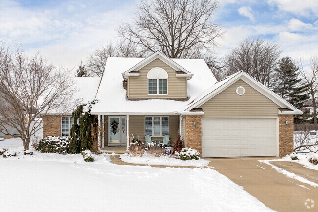 Most New Traditional homes in Vermilion has two car garages and wide driveways.