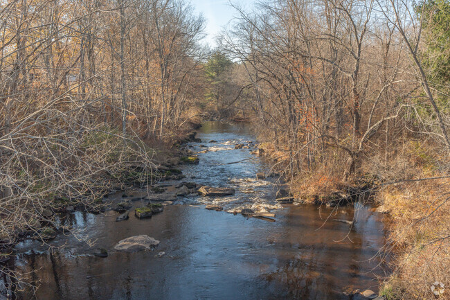 The Otter River is located near the center of town.