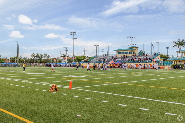 Catch a game of football at Lauderhill Sports Park in Inverrary.