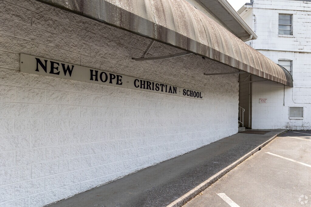 New Hope Christian School sits on Bud Hawkins Road in Corryton, TN.