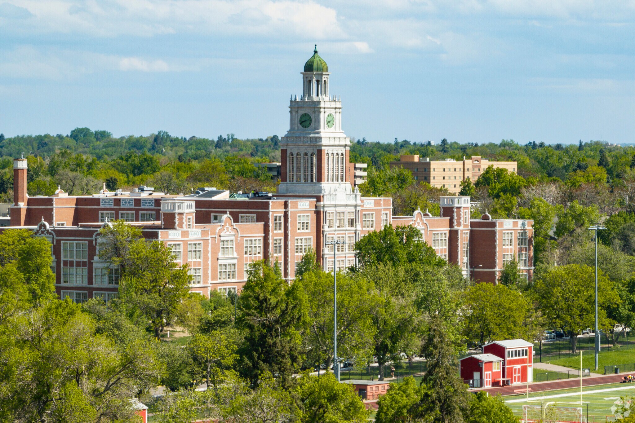 East High School in City Park West, Denver, CO has a stunning campus.