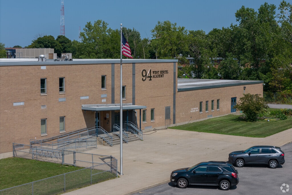West Hertel Academy in Black Rock has 750 students.