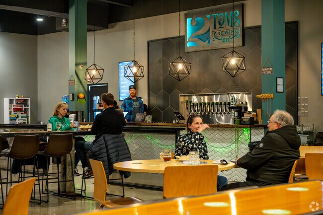 Residents of Franke Park can stop into 2Toms Brewery for wonderful beer, food, and service.