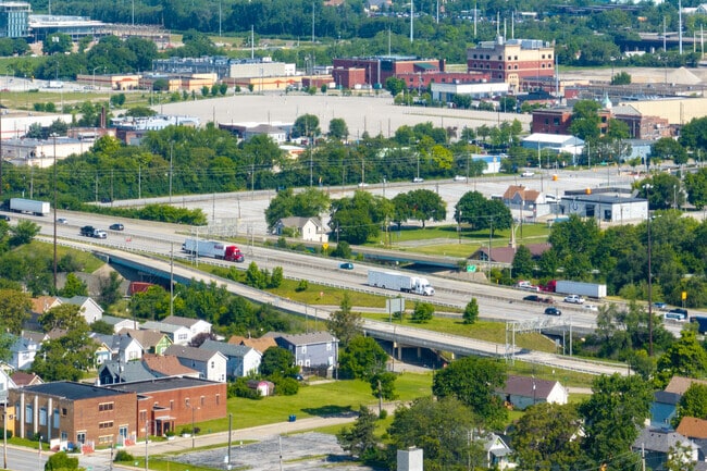 Old Southside can be accessed by Interstate 70.