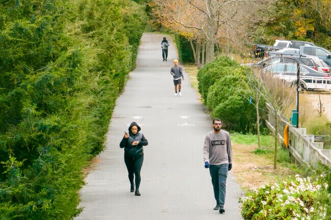 Woonasquatucket River Green way provides Killingly St residents with an active lifestyle.