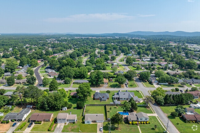 English Village is a suburb just south of downtown Huntsville.