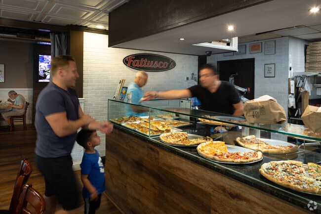 Pick up dinner for the Family at Fattusco's in Fort Salonga.