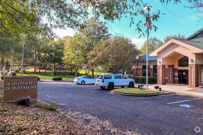 Irmo Police Department is adjacent to Town Park.