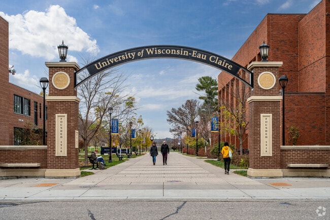 The University of Wisconsin-Eau Claire near Third Ward, is the heart and soul of the city.