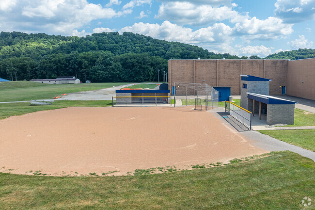 Kiski Area High School includes a baseball field for its students to utilize.