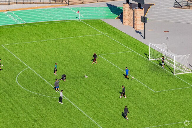 Taft Stadium near Skyline offers students the chance to play various sports.