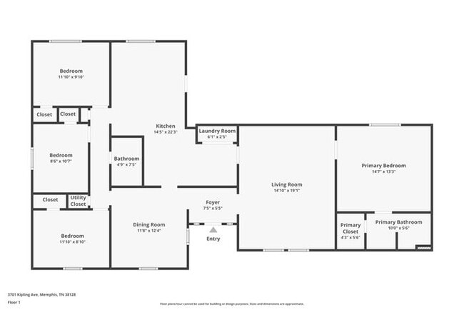 3701 Kipling Ave, Memphis, TN 38128 - photo 2