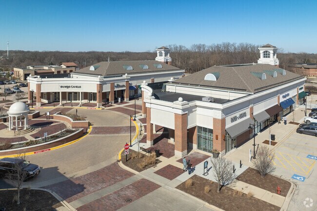 Deer Park Town Center in Kildeer hosts a wide selection of retailers and restaurants.