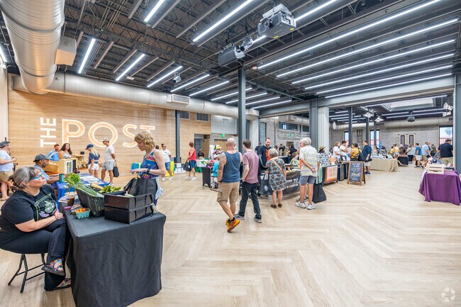 Savoring the Sunday vibe at Farm to Mesa Market, Whitman Park nearby.